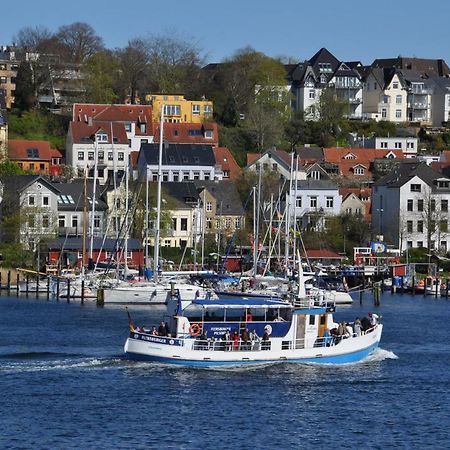 Appartamento Hafenblick Vom Kapitaenshaus Flensburgo Esterno foto