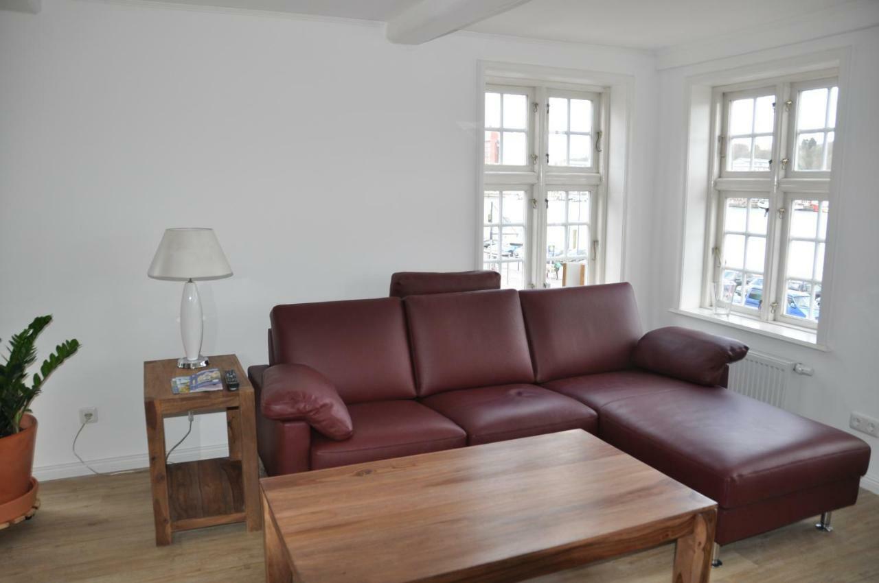 Appartamento Hafenblick Vom Kapitaenshaus Flensburgo Esterno foto