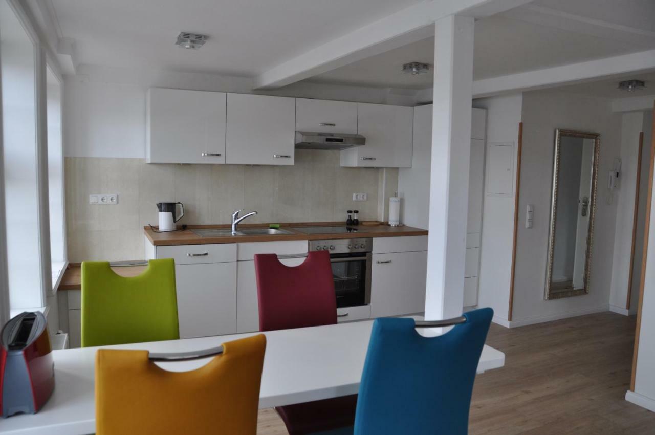 Appartamento Hafenblick Vom Kapitaenshaus Flensburgo Esterno foto